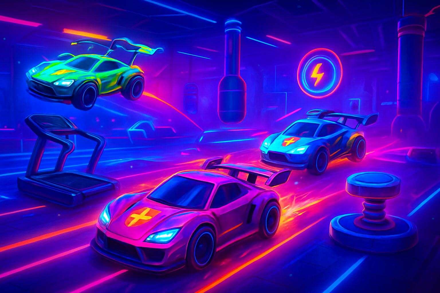 Neon Circuit Rivals - 3D Racing by Jabali AI