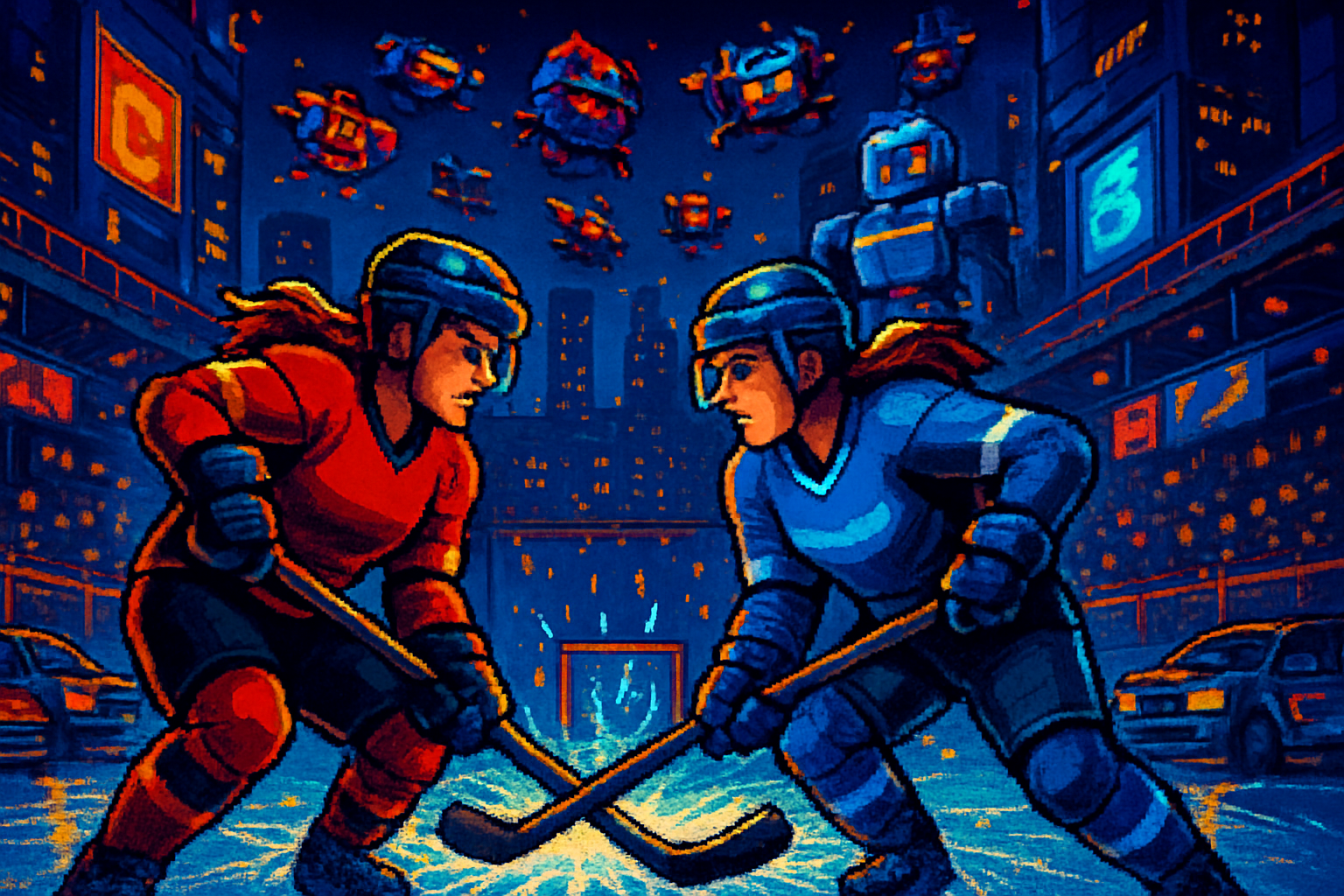 Rival Rink Rampage - 3D Open World by Jabali AI