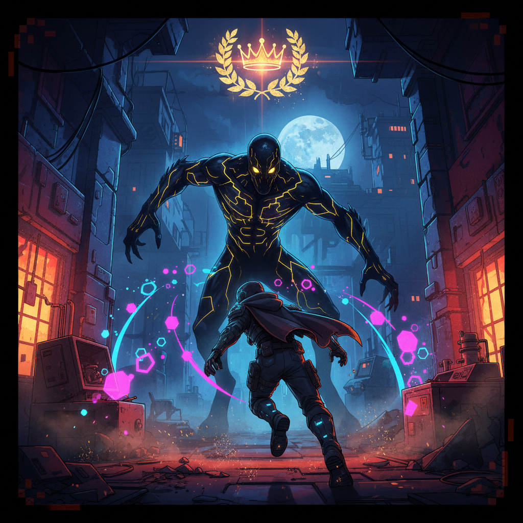 Quantum Veil Protocol - Monster Chase by Jabali AI