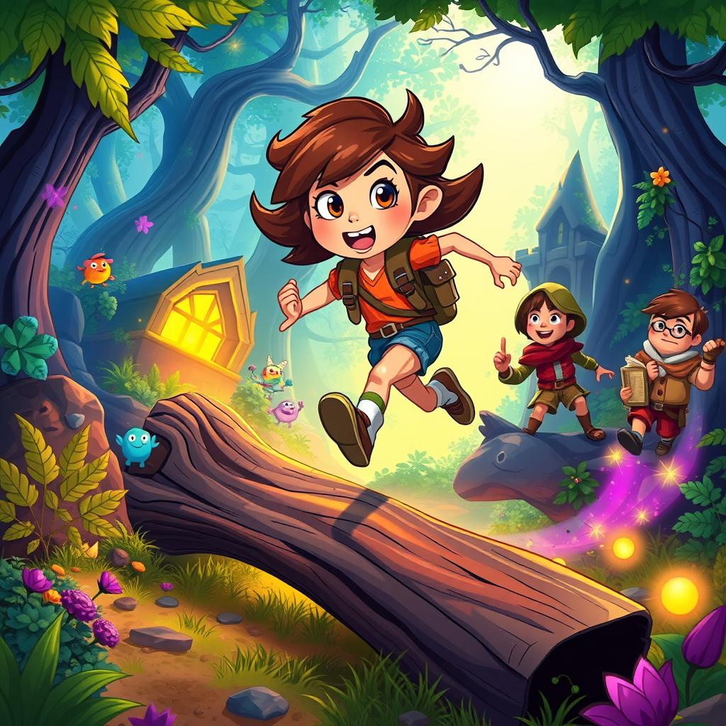 Forestbound Runaways - Adventure RPG by Jabali AI
