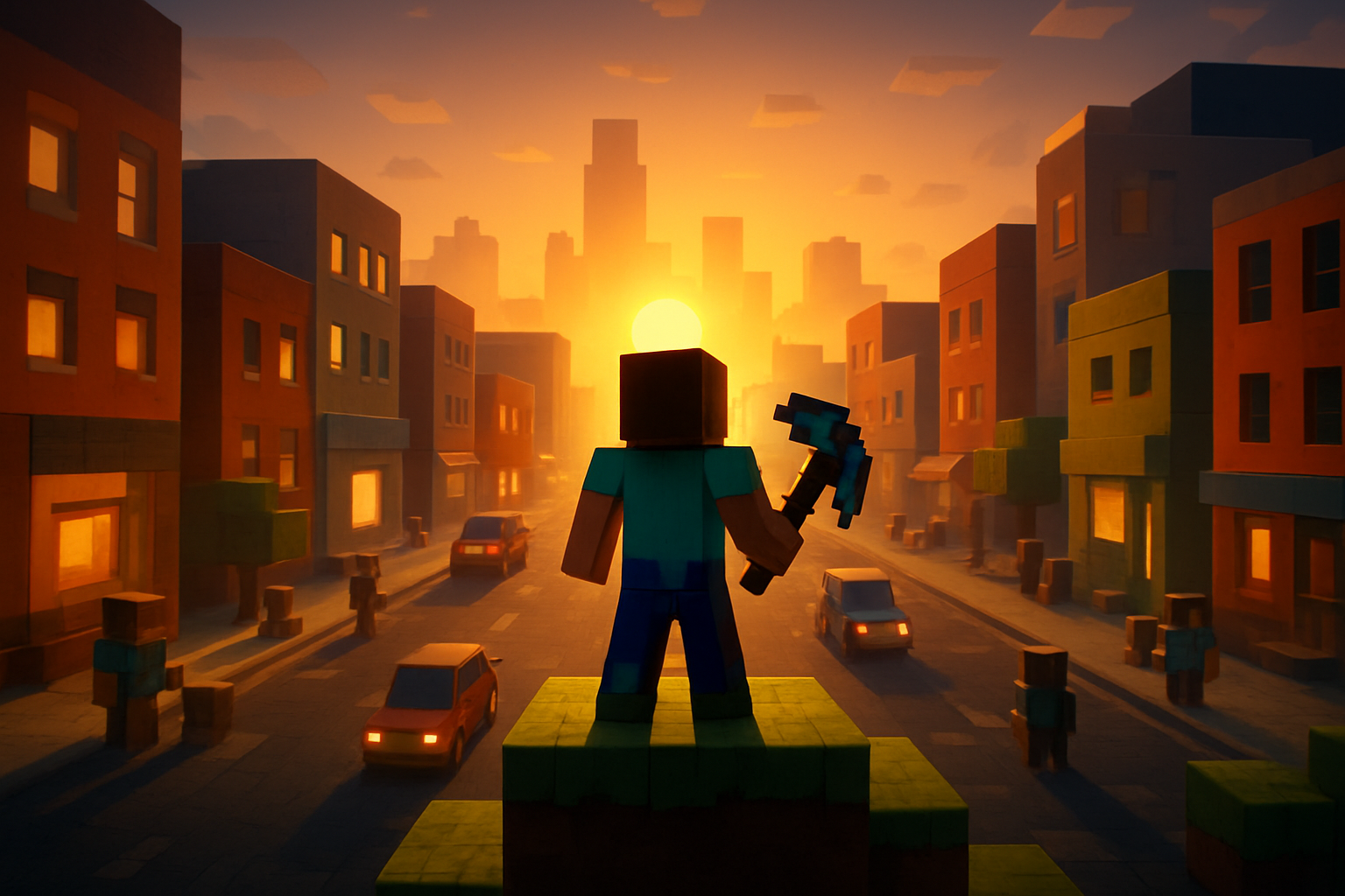 Blockscape Survival - 3D Open World by Jabali AI
