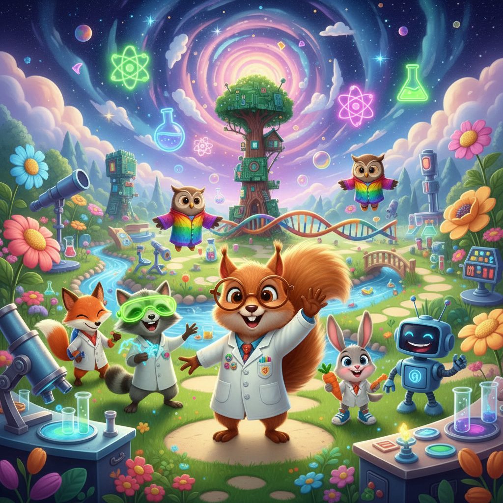 Professor Whiskers' Science Quest - Trivia Game by Jabali AI
