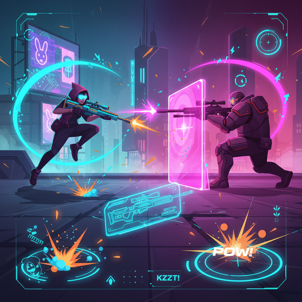Hopshot Rivals - Directional Shooter by Jabali AI