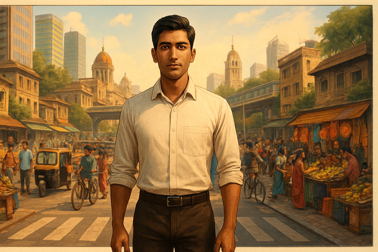 Arjun Mehra - 3D Character Simulation by Jabali AI