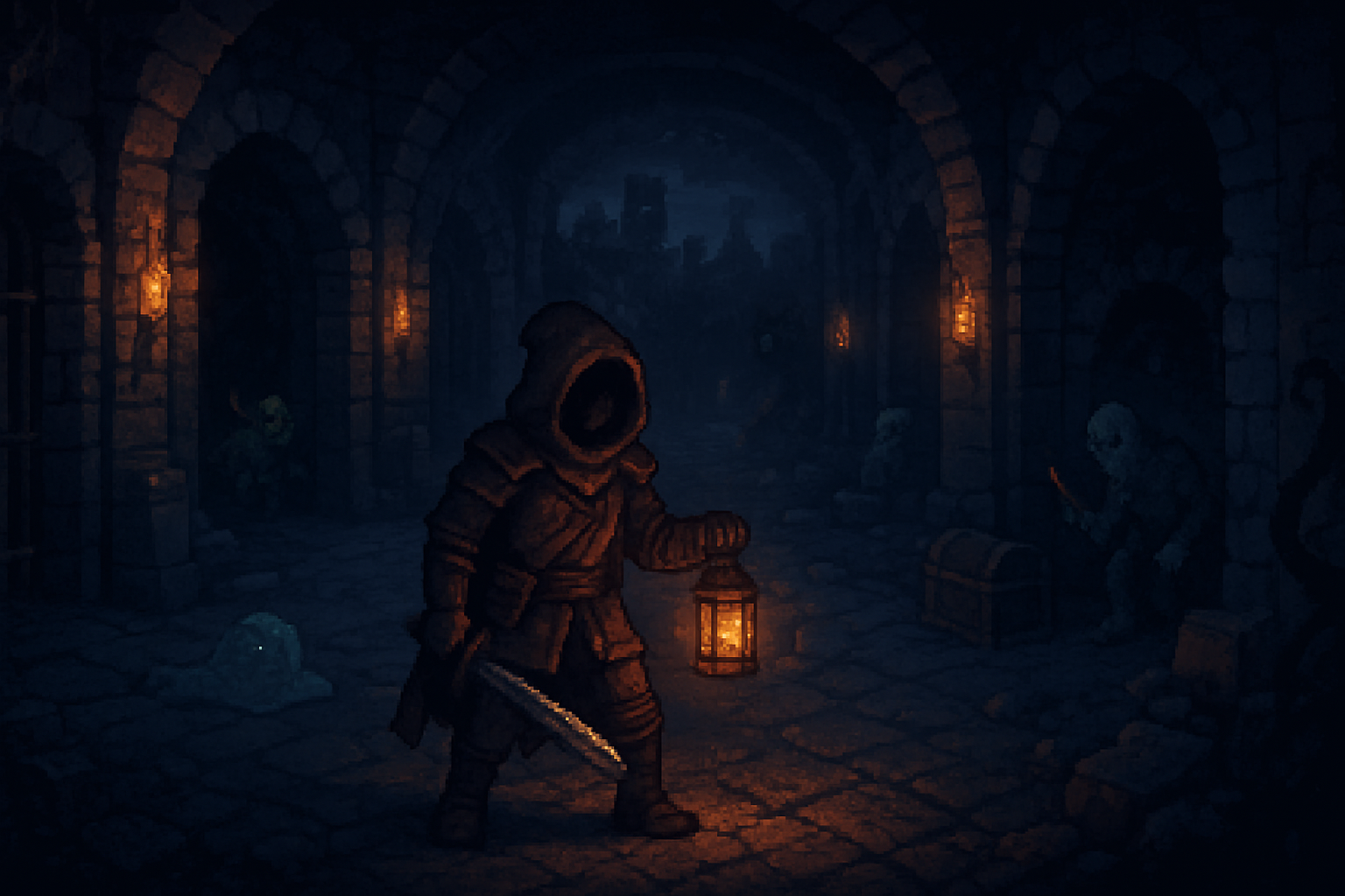 Dungeon Depths - Dungeon Crawler RPG by Jabali AI