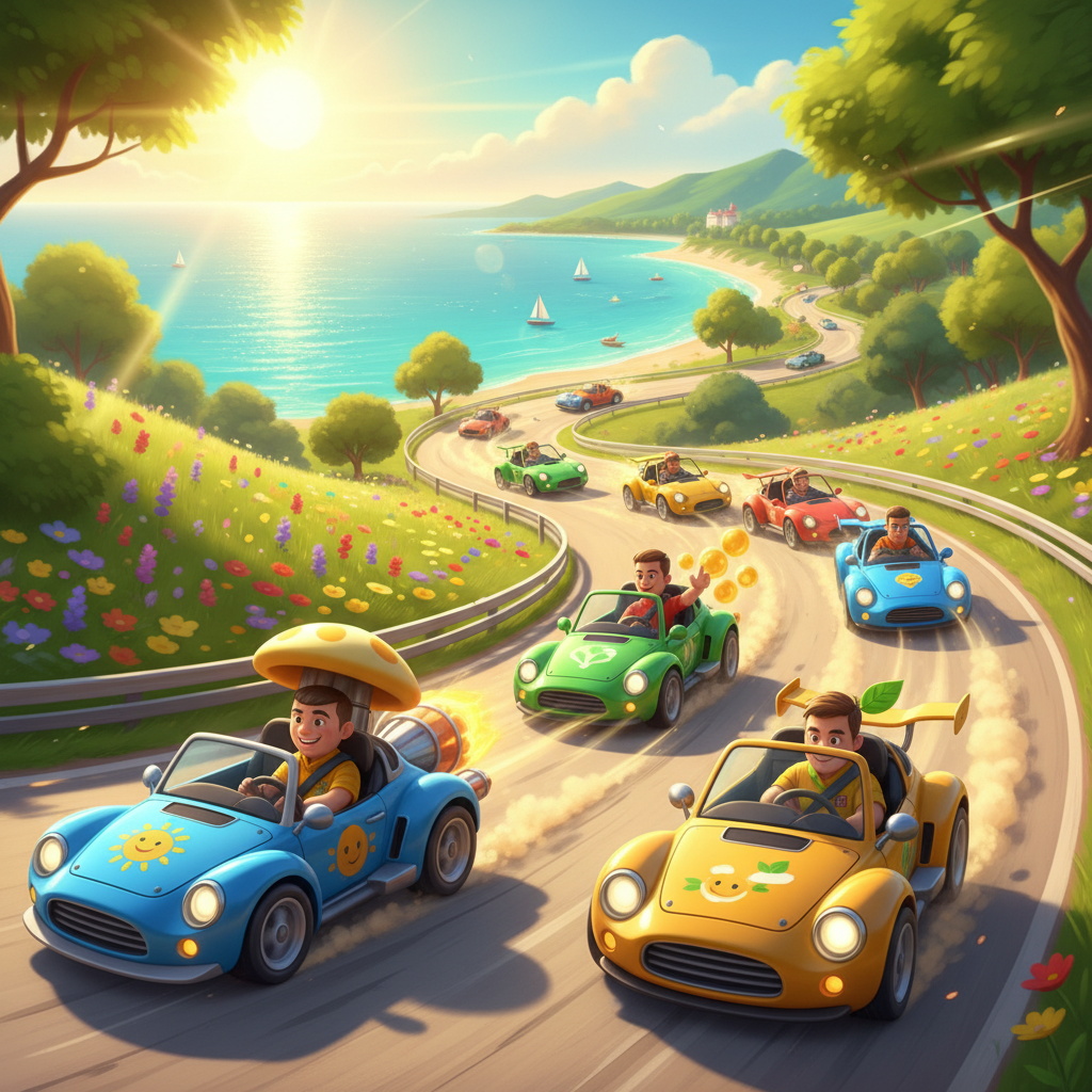Gentle Trails Racing - 3D Racing by Jabali AI