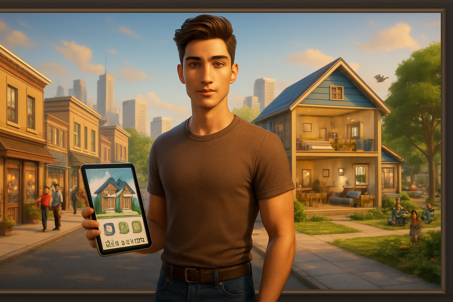 Alex Rivera - 3D Character Simulation by Jabali AI