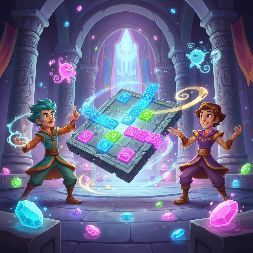 Arcane Mosaic Rivals - Ping Pong by Jabali AI