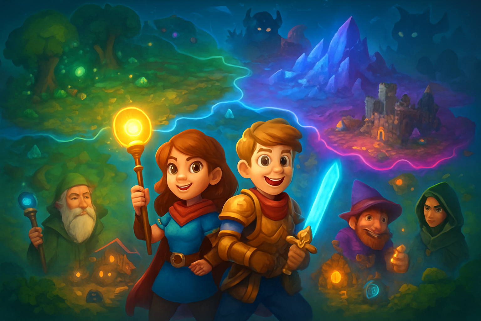 Realmbound Rivals - Adventure RPG by Jabali AI