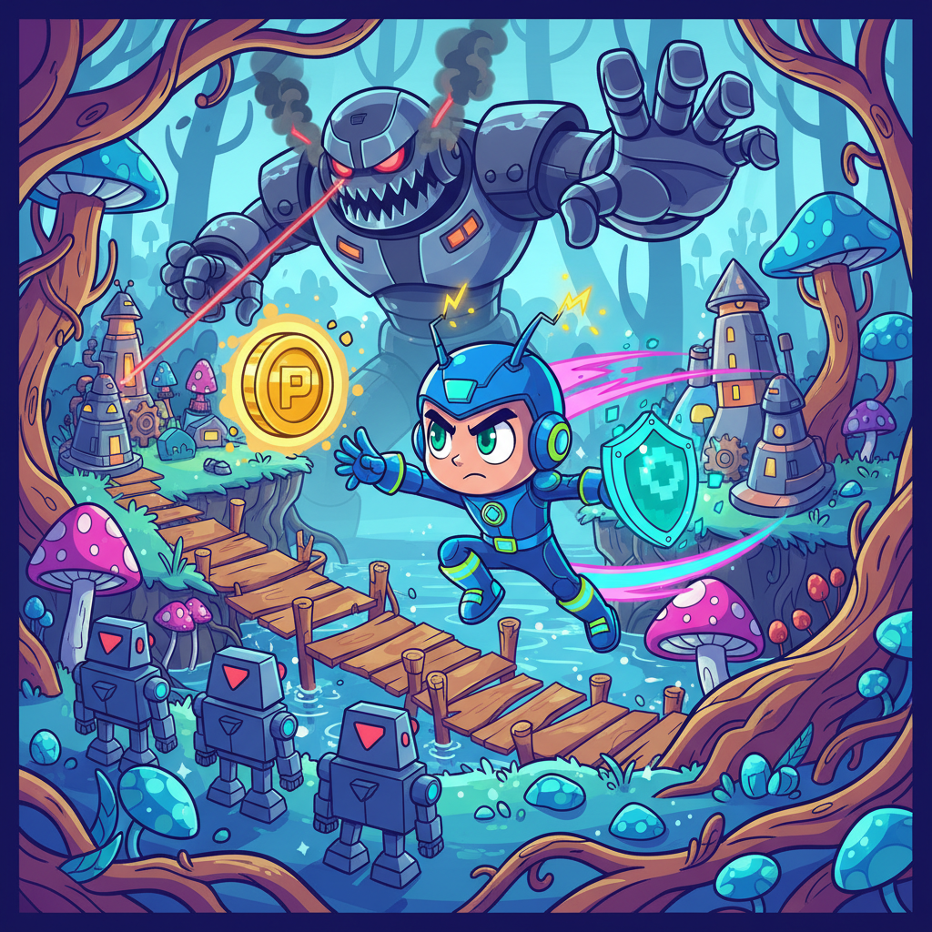 Roots vs. Robots - Rhythm Platformer by Jabali AI