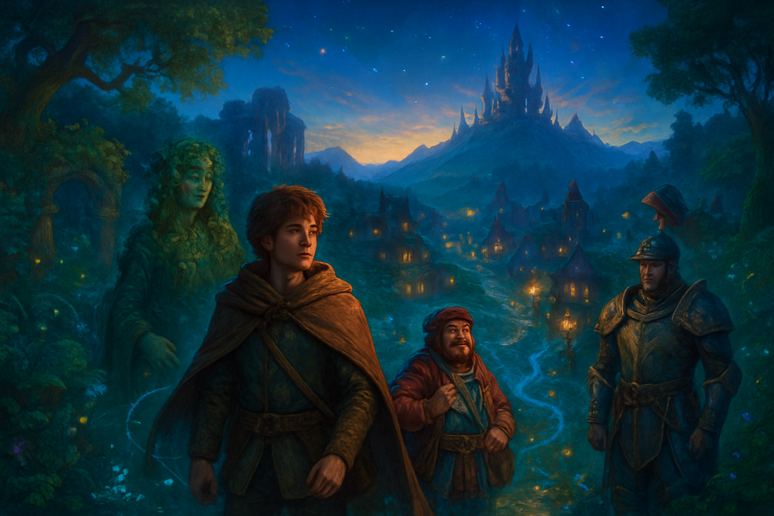 Legends of the Enchanted Realm - Adventure RPG by Jabali AI