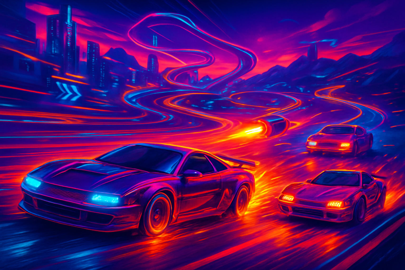 Neon Apex: Combat Racer - 3D Racing by Jabali AI