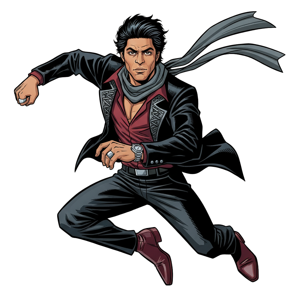 Shahrukh Khan - Character Life Simulation by Jabali AI