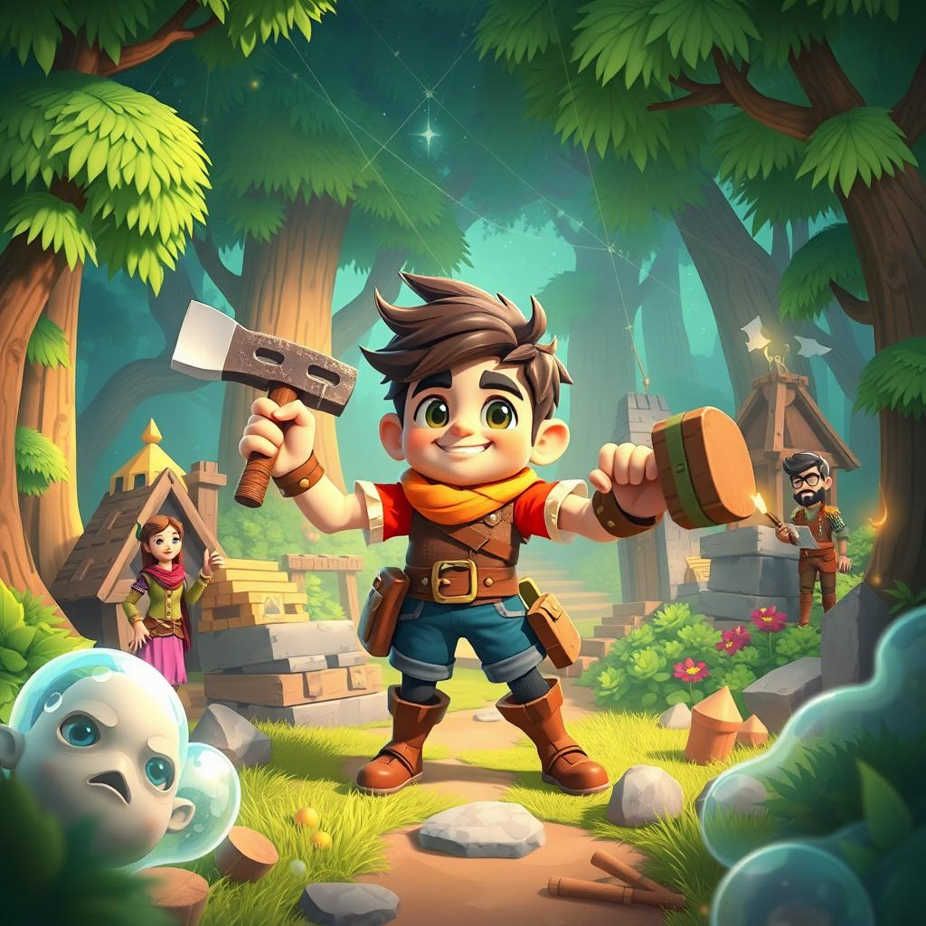 Timberheart: Forest Builders - Adventure RPG by Jabali AI