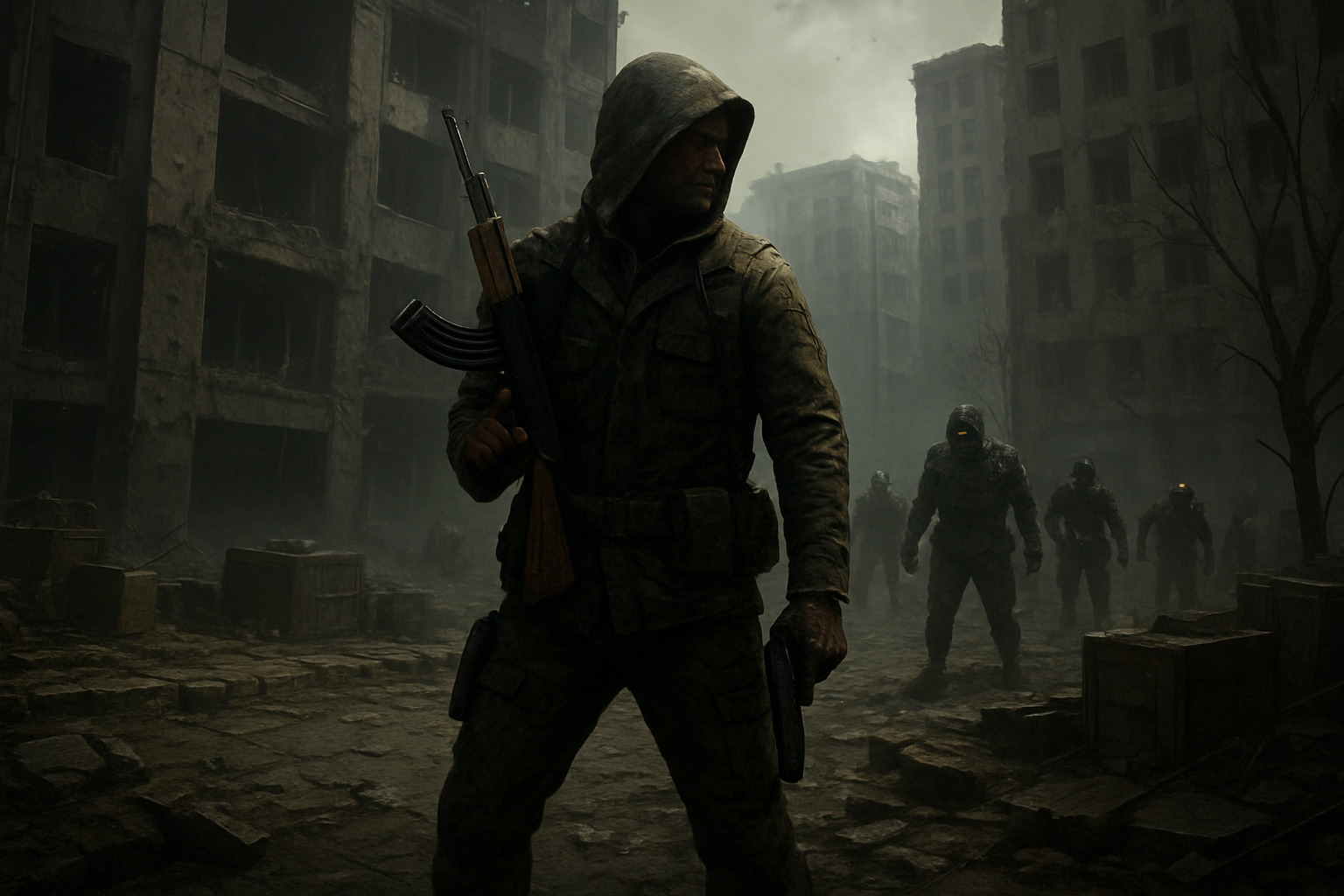 City of Relentless Steel - Directional Shooter by Jabali AI