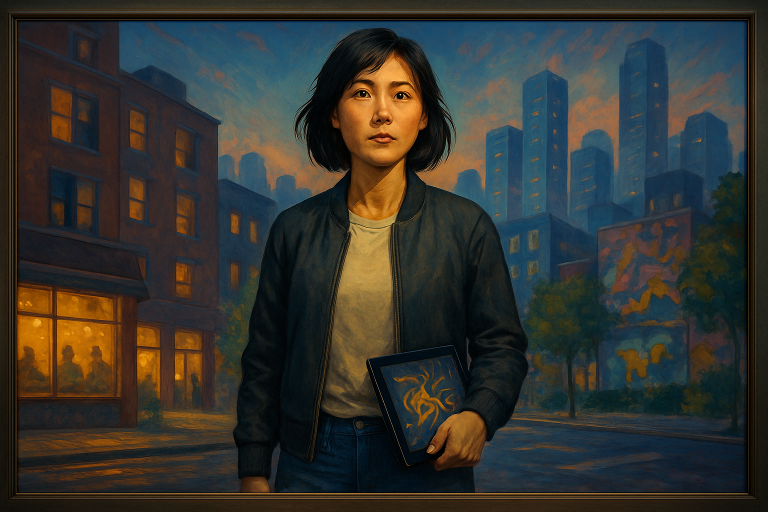 Maya Lin - 3D Character Simulation by Jabali AI