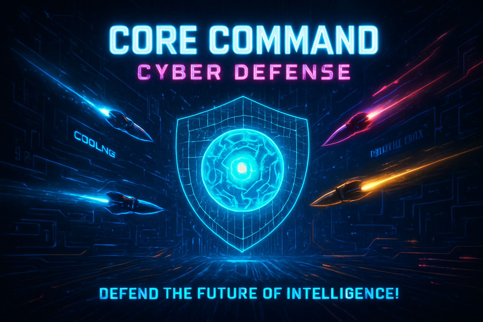 Core Command: Cyber Defense - Strategic Defense Arcade by Jabali AI