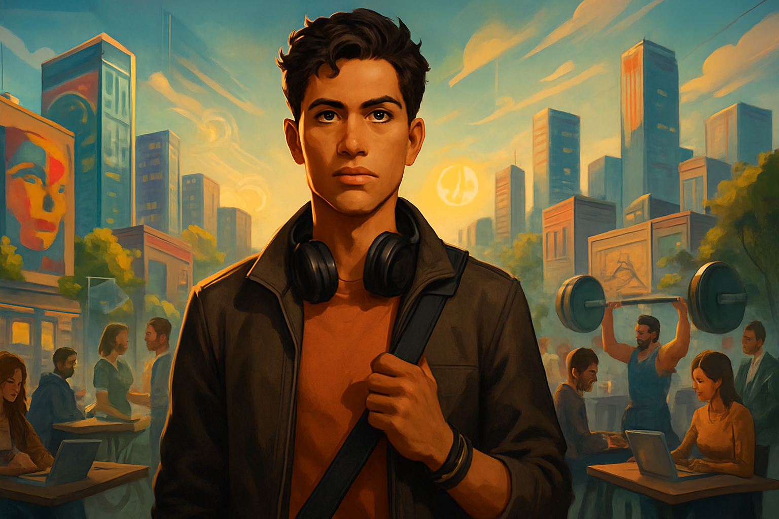 Alex Rivera - 3D Character Simulation by Jabali AI