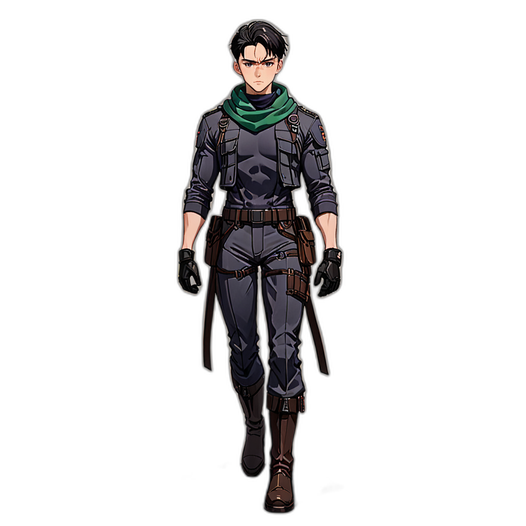 Levi Ackerman - Jabali AI Poster