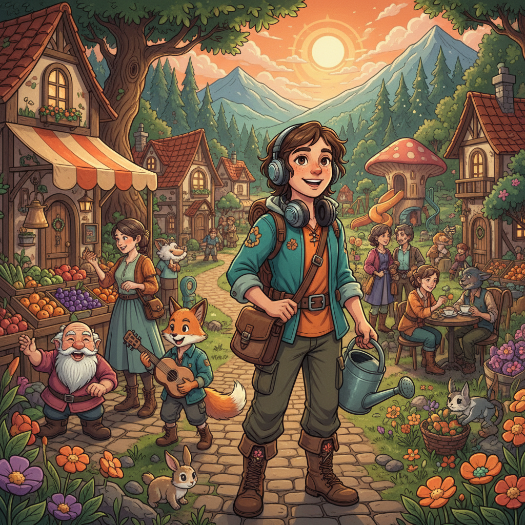 Journeys of the Changing Land - Adventure RPG by Jabali AI