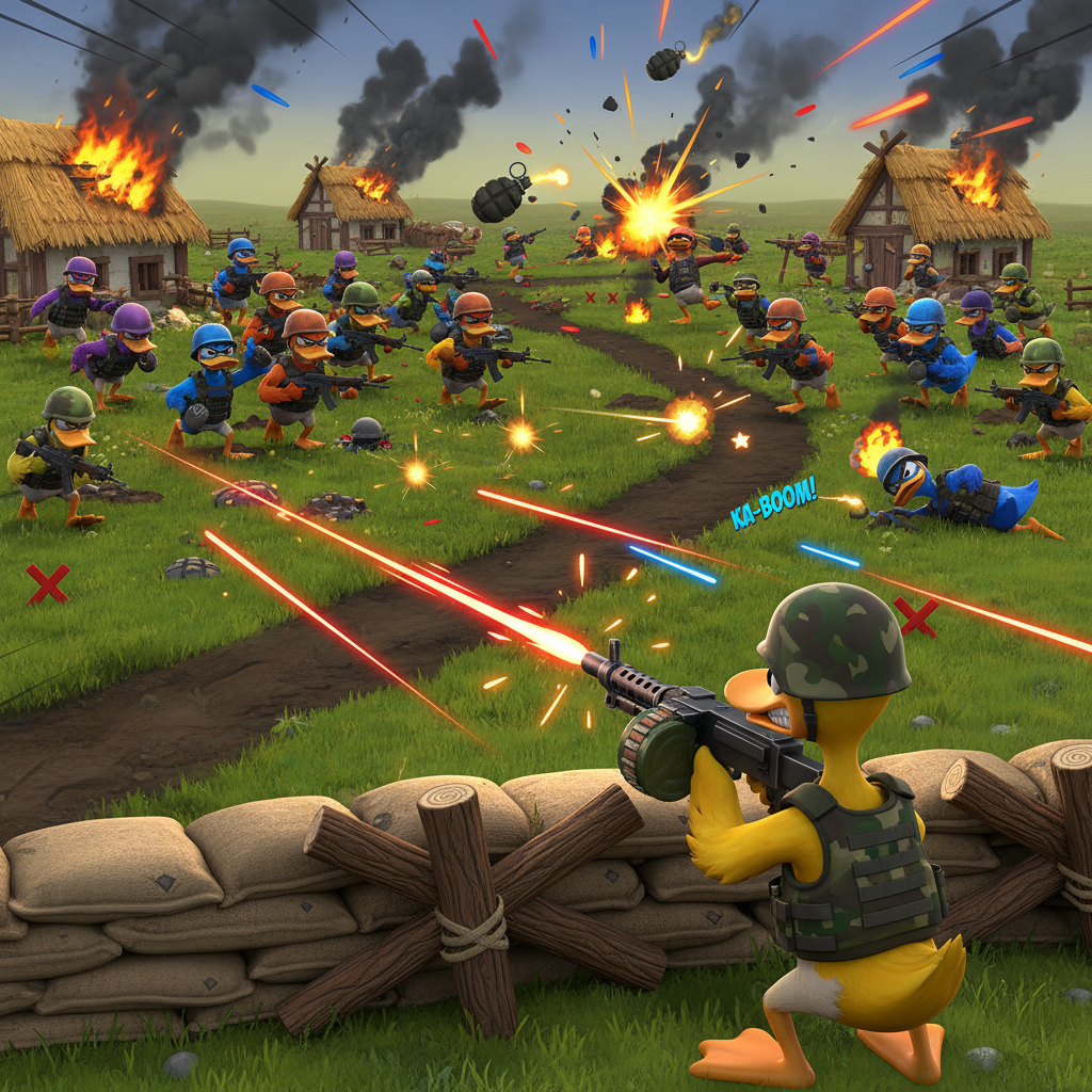 Duck Run: Shadows of Reckoning - 3D Open World by Jabali AI