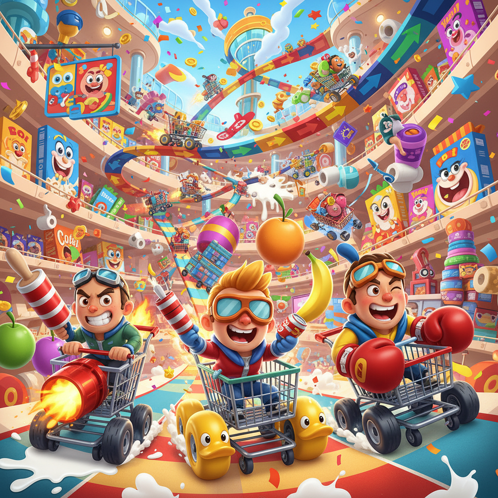 Retail Rampage Racing - 3D Racing by Jabali AI