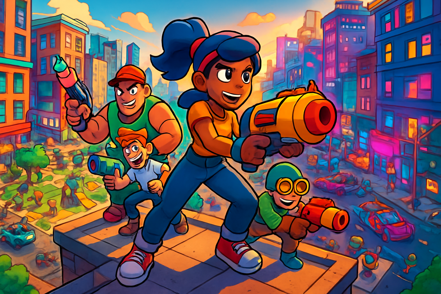 City Rumble Rush - 3D Open World by Jabali AI