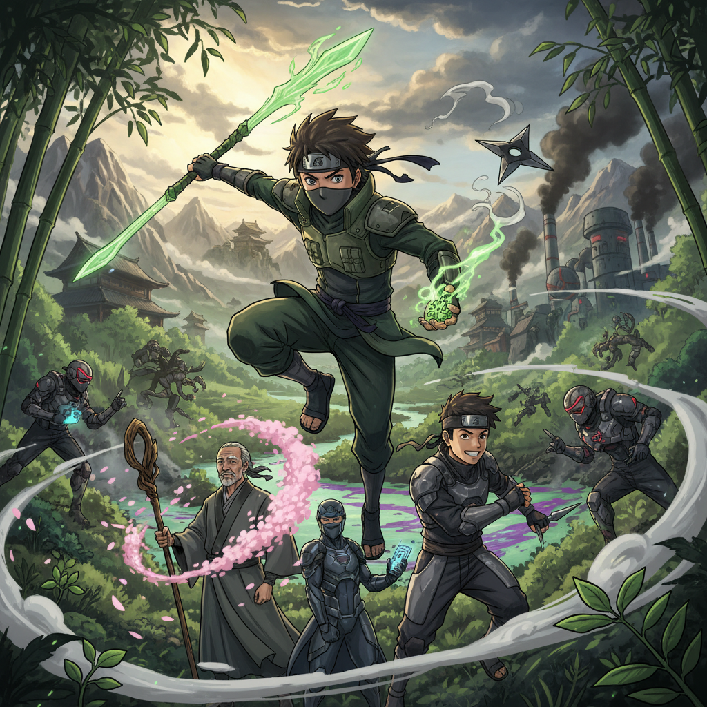 Ninja Guardian: Earthbound - Adventure RPG by Jabali AI