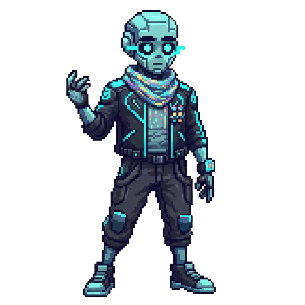 Glitch-7 - Jabali AI Poster