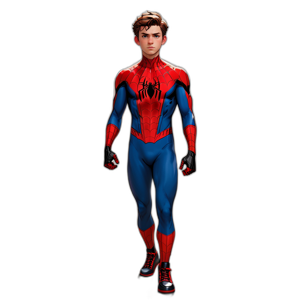 Peter Parker / Miles Morales (Spider-Man) - Jabali AI Poster