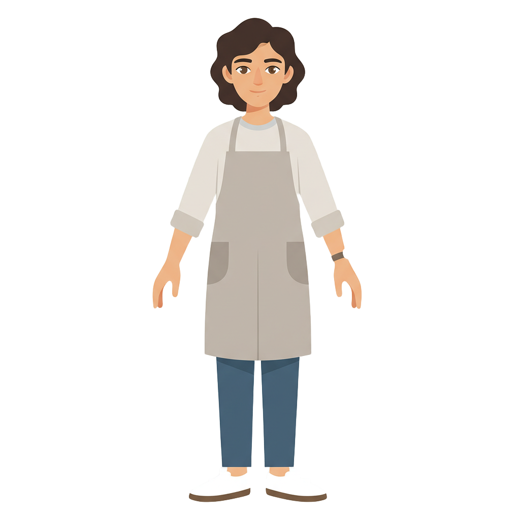 Arlo Printmaker - Character Life Simulation by Jabali AI