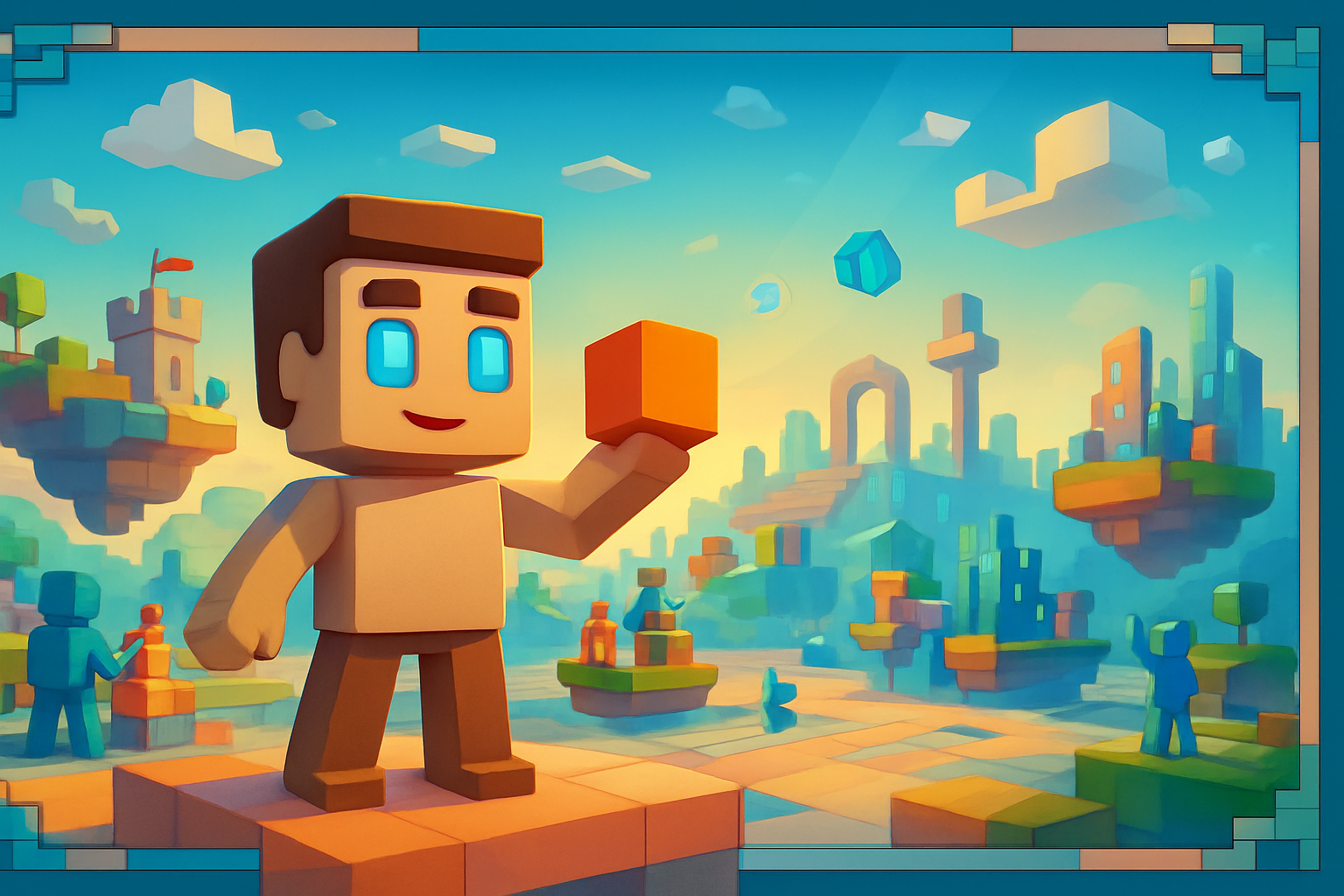Blocky - 3D Character Simulation by Jabali AI