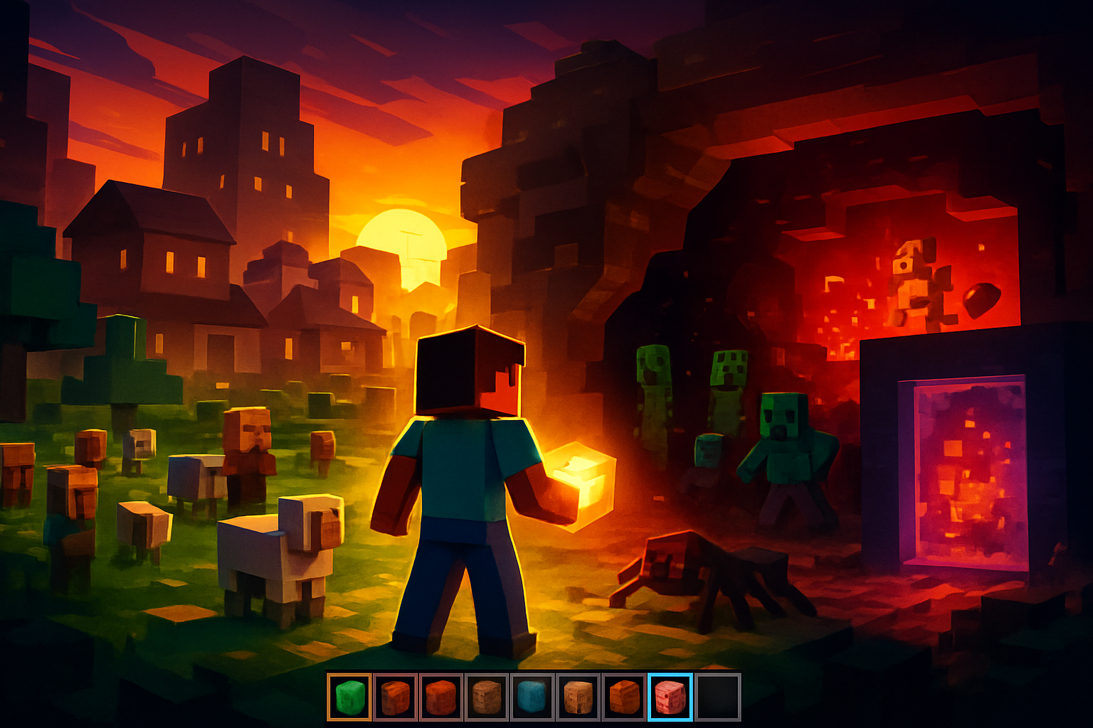 Blockworld Quest - 3D Open World by Jabali AI
