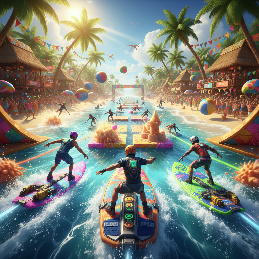 Surfboard Showdown - Jabali AI Poster