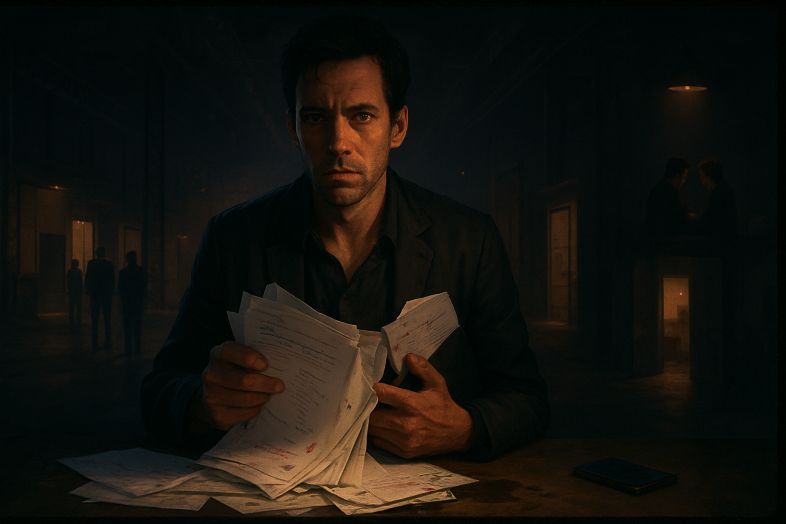 Notes From the Rewrite Room - Branching Interactive Story by Jabali AI
