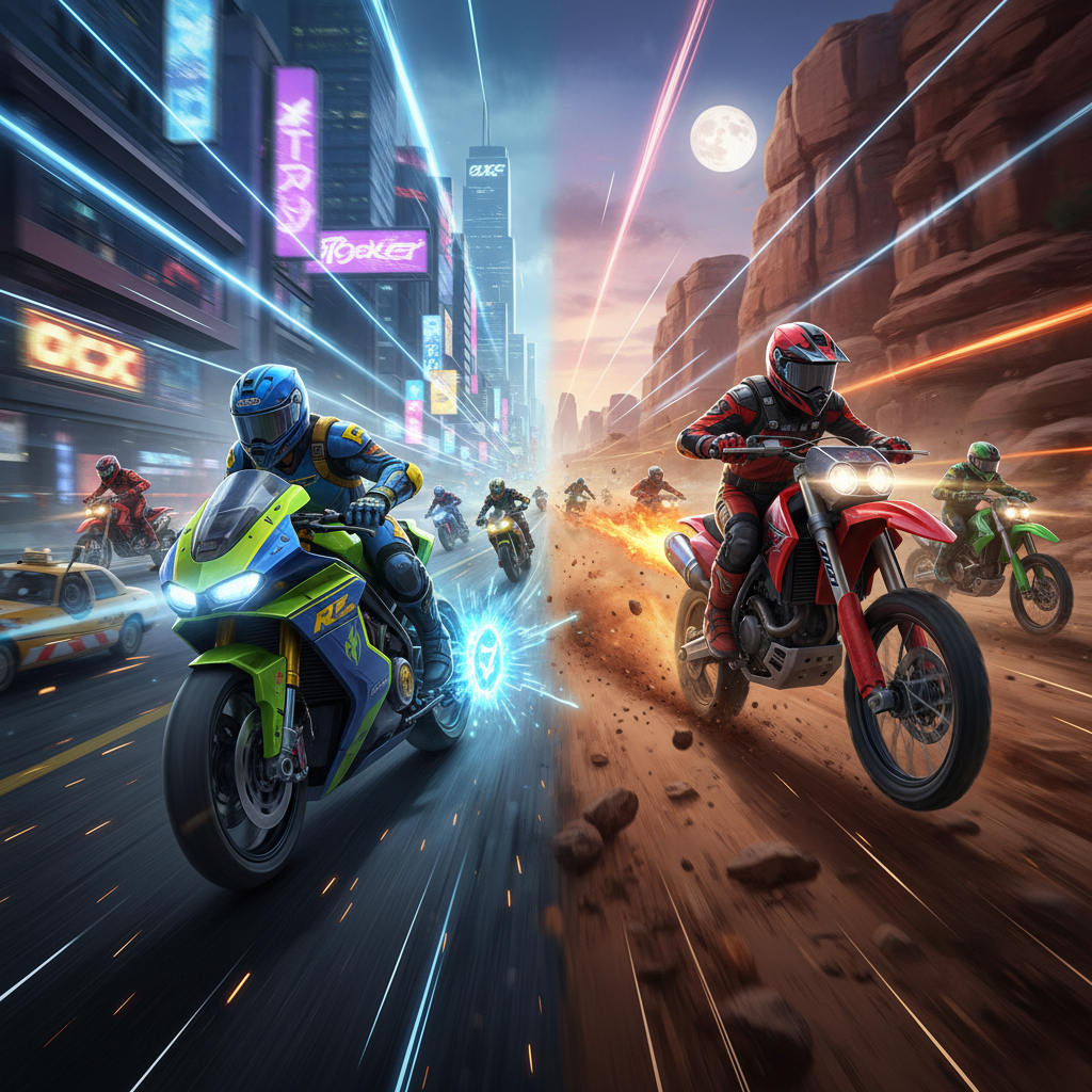 Battle Rush: Street Riders - 3D Racing by Jabali AI