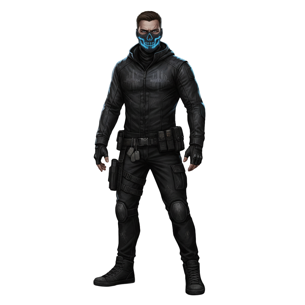 Simon 'Ghost' Riley - Character Life Simulation by Jabali AI