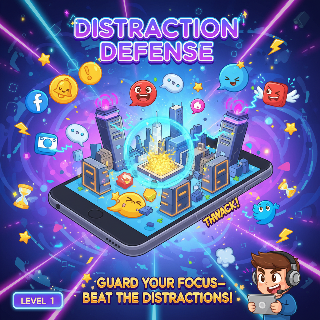 Distraction Defense - Strategic Defense Arcade by Jabali AI