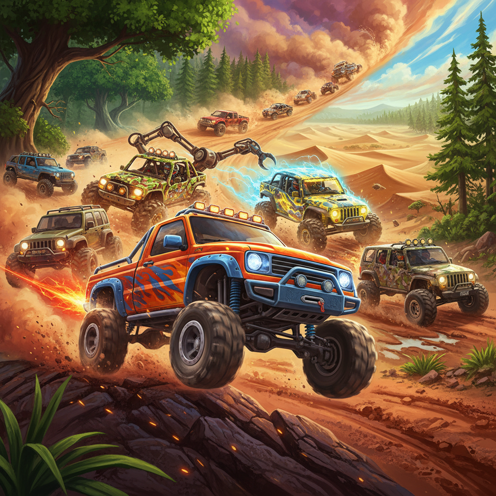 Off-Road Rumble - 3D Racing by Jabali AI