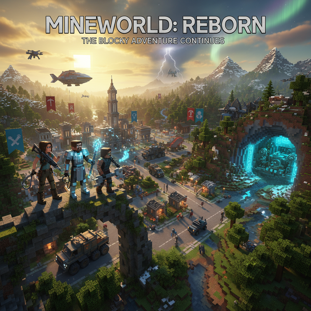 MineWorld: Reborn - 3D Open World by Jabali AI
