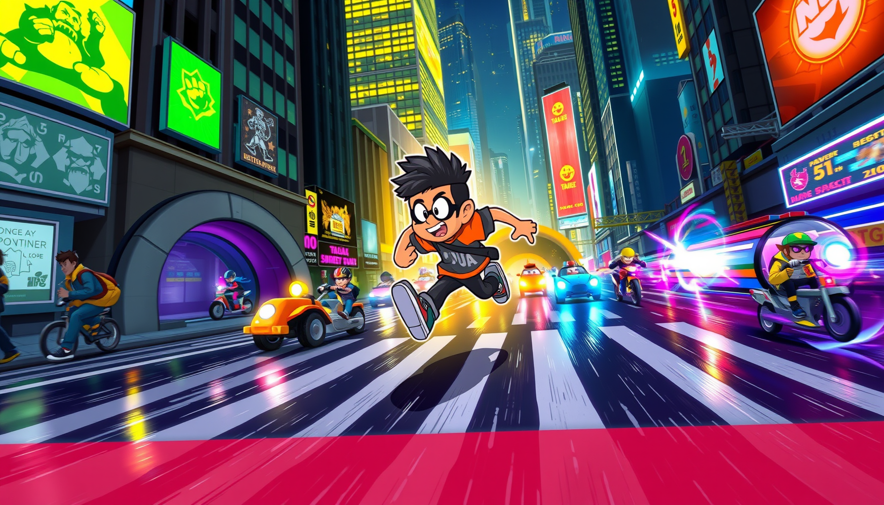 Metro Dash Rivals - Crossing Arcade by Jabali AI