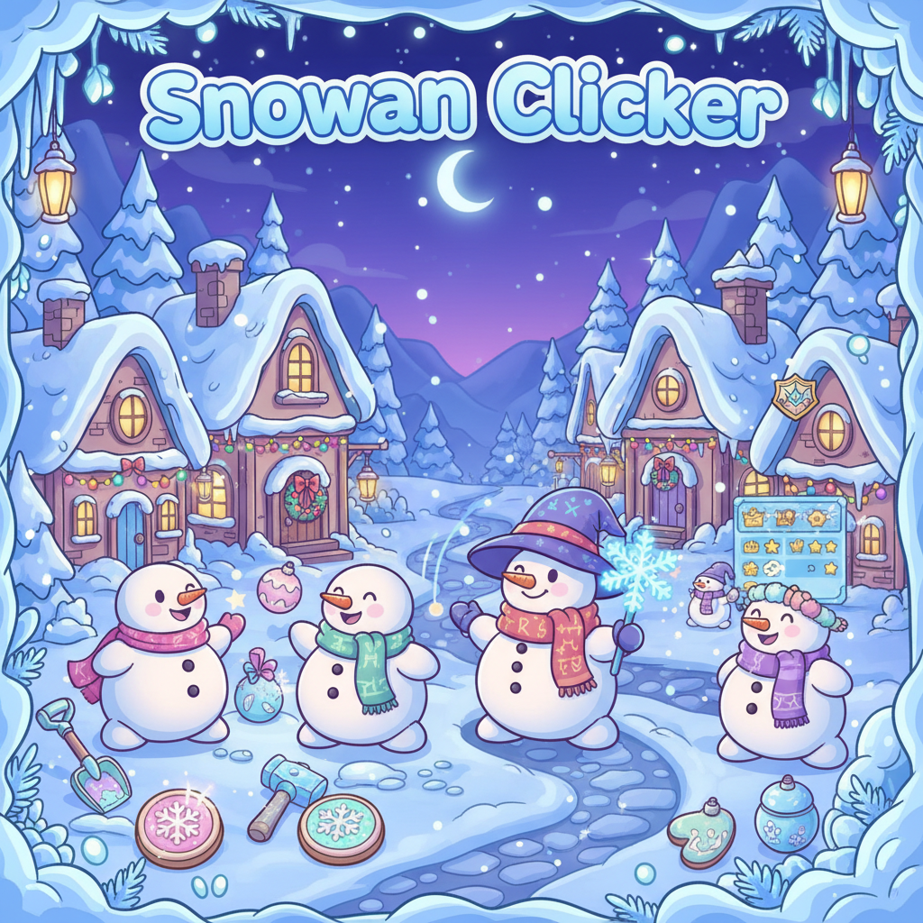 Snowflake Village Clicker - Idle RPG by Jabali AI