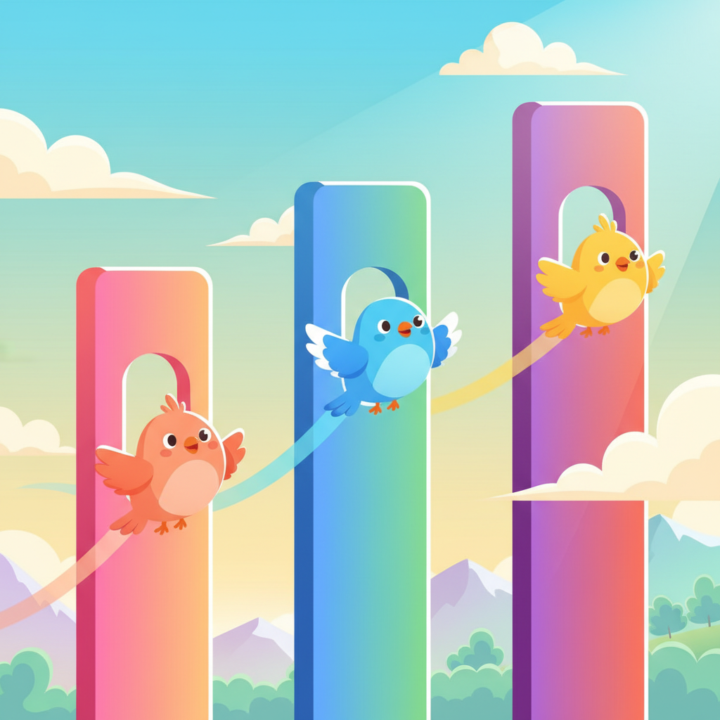 Sky Flutter Dash - Endless Tapping by Jabali AI
