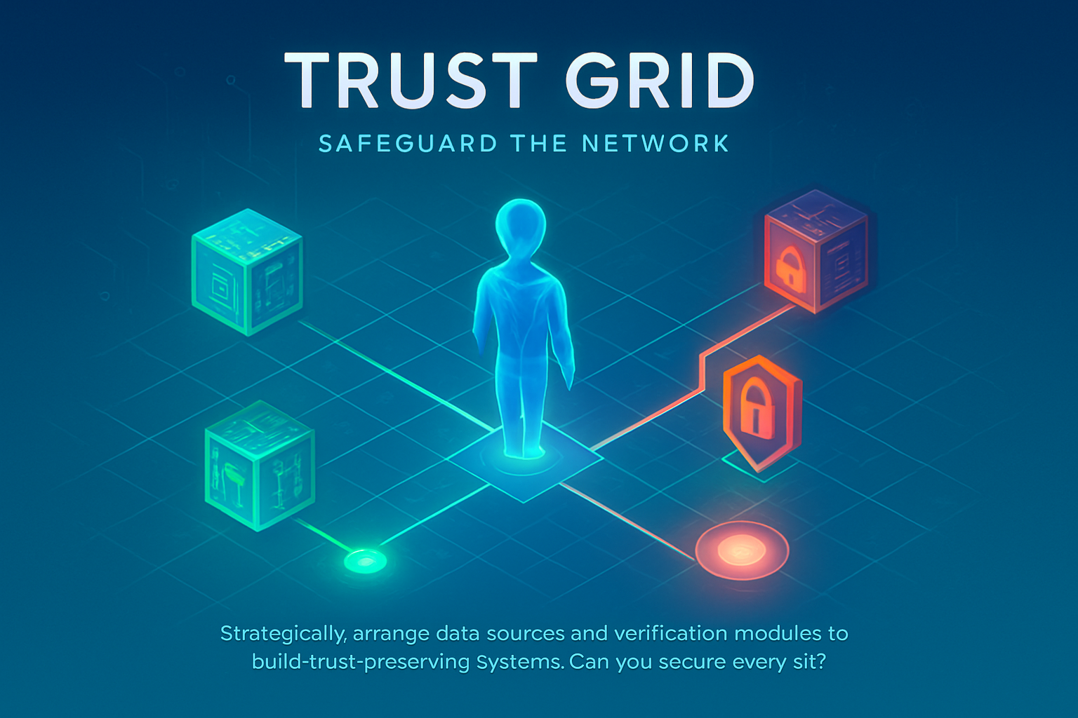 Trust Grid - Grid-Based Puzzle by Jabali AI