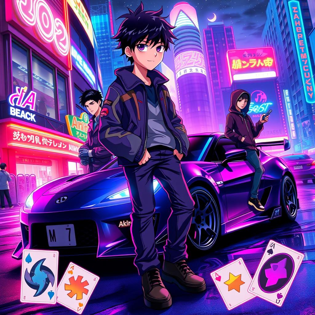 Neon Drift: Card Racers - Adventure RPG by Jabali AI