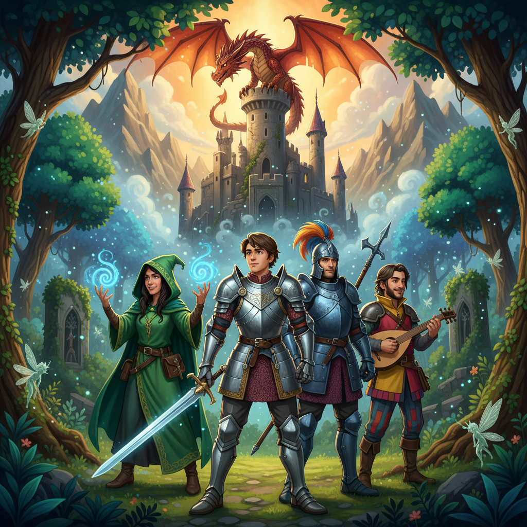 Castle of Emberwing - Adventure RPG by Jabali AI