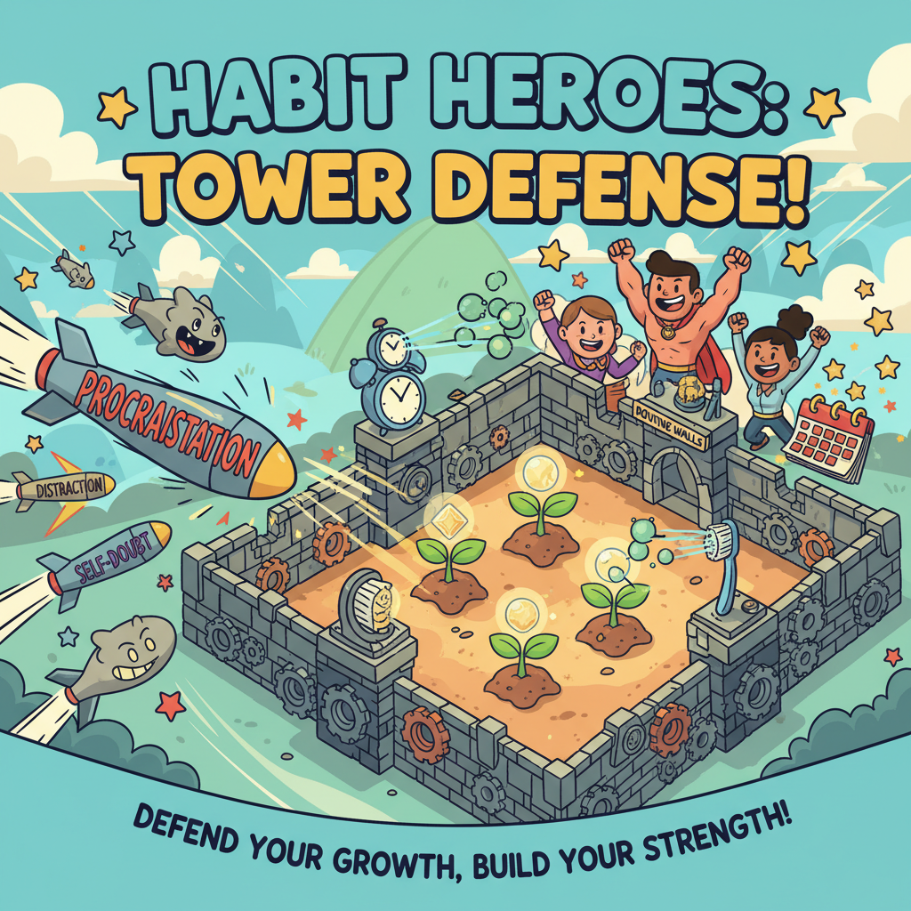 Habit Heroes: Tower Defense - Strategic Defense Arcade by Jabali AI