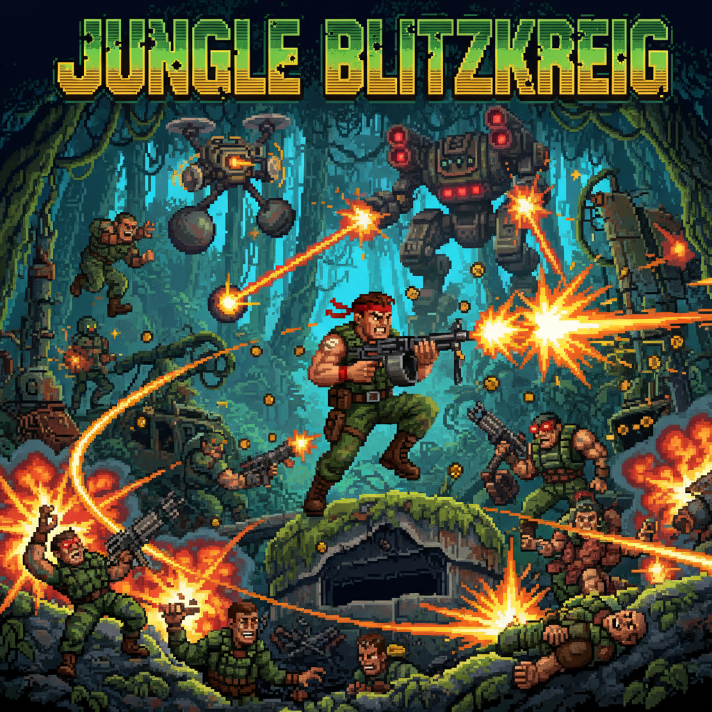 Jungle Blitzkrieg - Jabali AI Poster