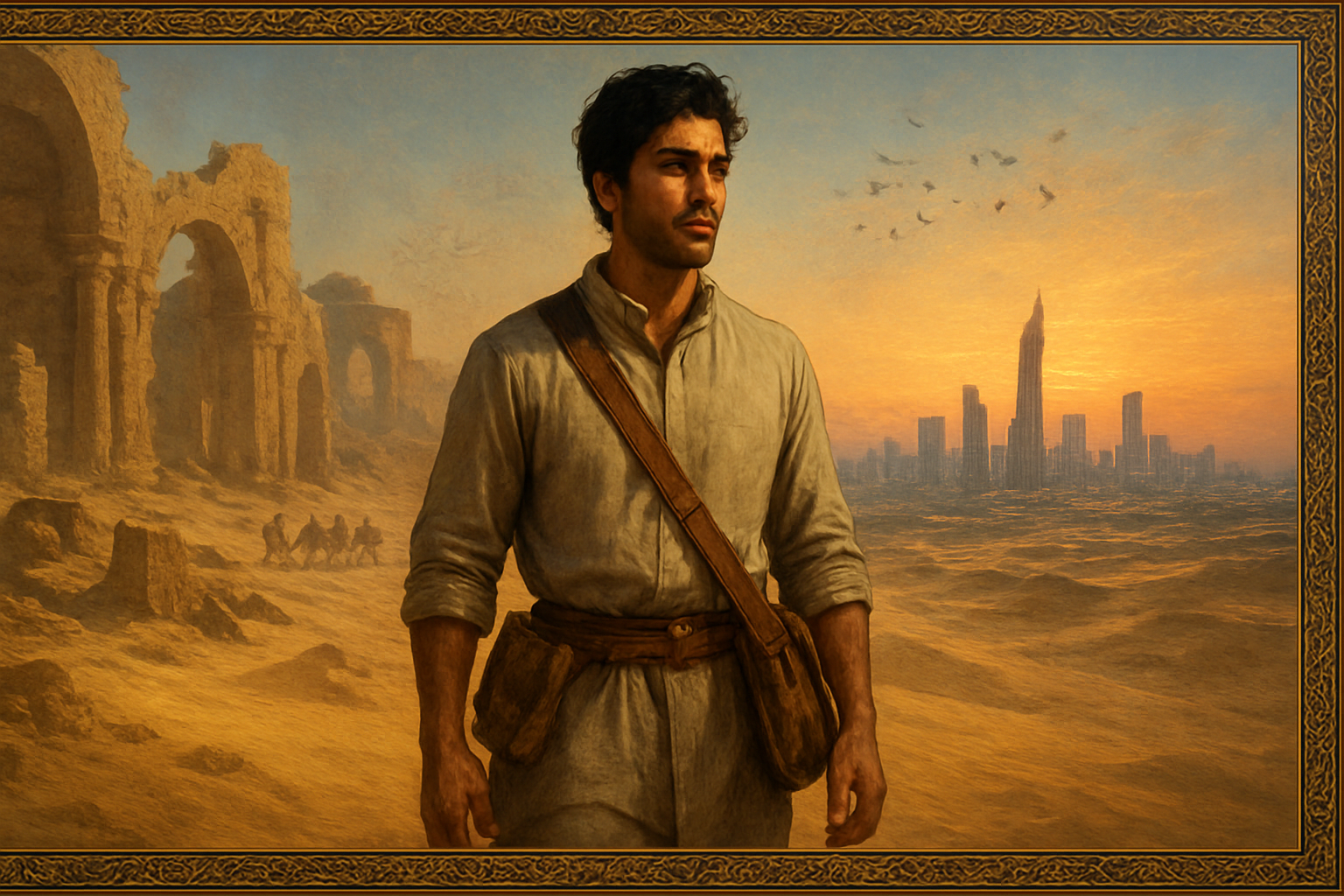 Layth al-Rashid - 3D Character Simulation by Jabali AI