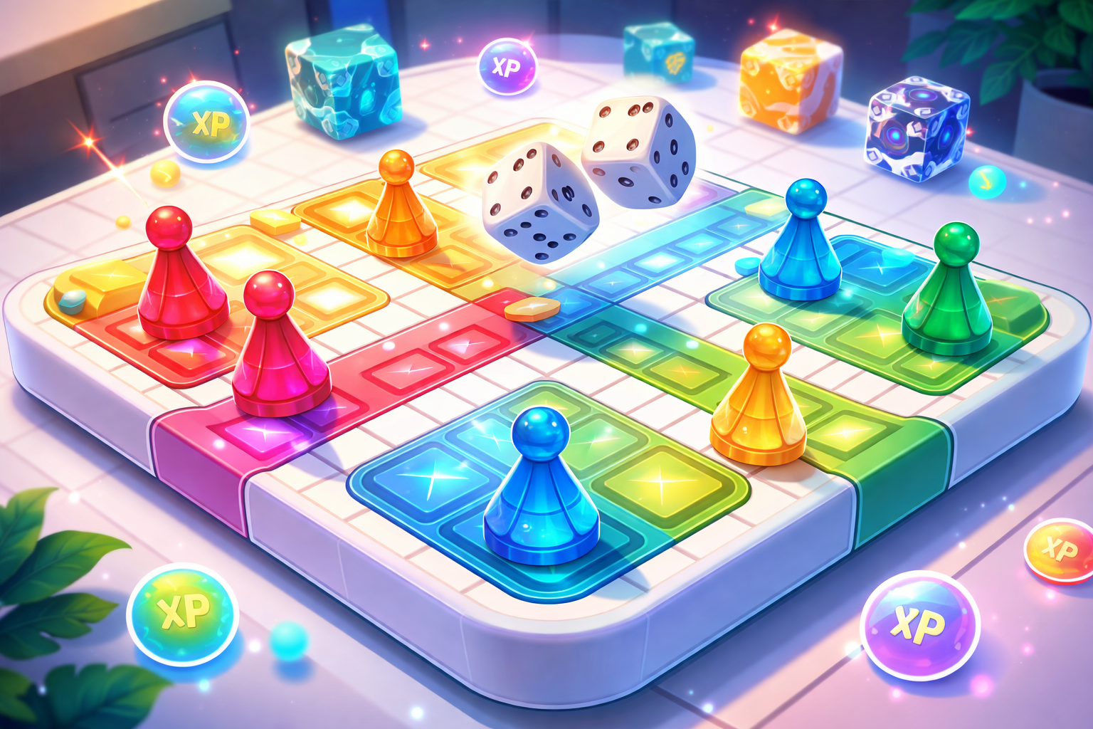 Ludo Royale: Fast Track Challenge - Instant game by Jabali AI